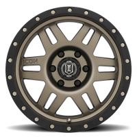 ICON Six Speed Wheel | Bronze 17x8.5 / 6x5.5 / 25MM / 5.75" BS