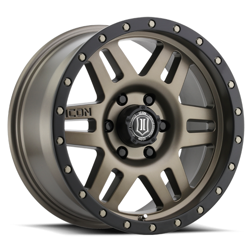 ICON Six Speed Wheel | Bronze 17x8.5 / 6x5.5 / 25MM / 5.75" BS