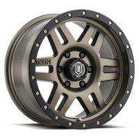 ICON Six Speed Wheel | Bronze 17x8.5 / 6x5.5 / 25MM / 5.75" BS