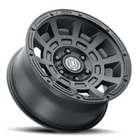 ICON Thrust Wheel | Satin Black 17x8.5 / 6x5.5 / 25MM / 5.75" BS