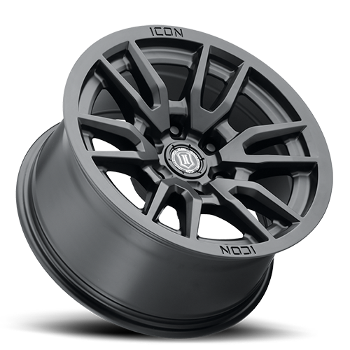 ICON Vector 6 Wheel | Satin Black 17x8.5 / 6x5.5 / 0MM / 4.75" BS
