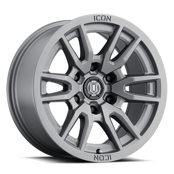 ICON Vector 6 Wheel | Titanium 17x8.5 / 6x5.5 / 0MM / 4.75" BS