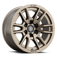 ICON Vector 6 Wheel | Bronze 17x8.5 / 6x5.5 / 25MM / 5.75" BS