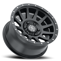 ICON Compression Wheel | Satin Black 18x9 / 6x5.5 / 0MM / 5" BS