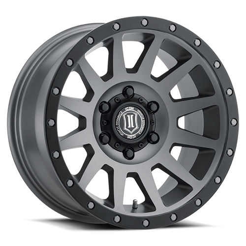 ICON Compression Wheel | Titanium 18x9 / 6x5.5 / 0MM / 5" BS