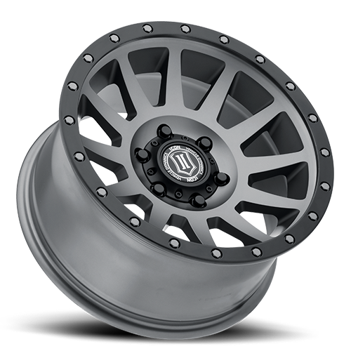 ICON Compression Wheel | Titanium 17x8.5 / 6x5.55 / 0MM / 4.75" BS