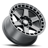 ICON Raider Wheel | Satin Black 17x8.5 / 6x5.5 / 0MM / 4.75" BS