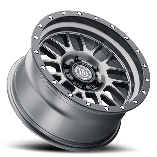 ICON 17" Alpha Gunmetal Wheel