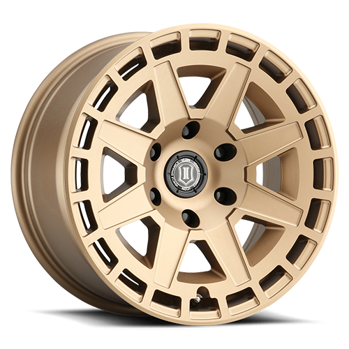 ICON 17" Compass Satin Brass Wheel