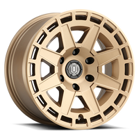 ICON 17" Compass Satin Brass Wheel