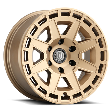 ICON 17" Compass Satin Brass Wheel